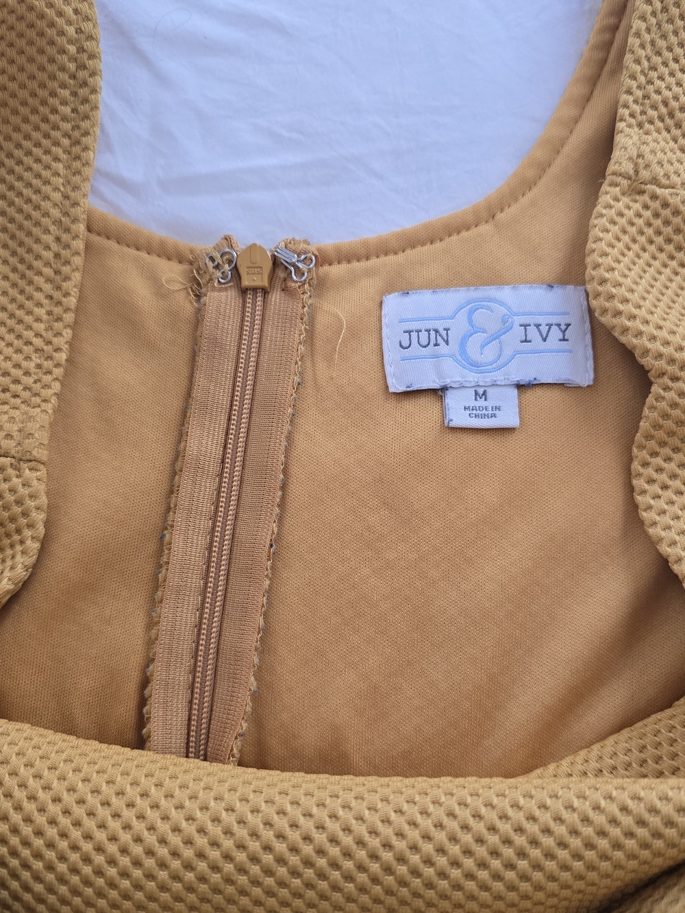 Women's Mustard Yellow Textured Jacket